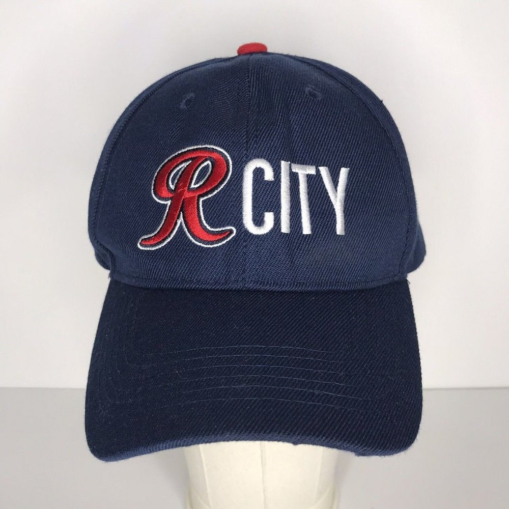 R City Tacoma Rainiers Blue Adjustable Baseball Hat